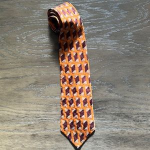 Oscar DeLaRenta 100% Silk Neck Tie